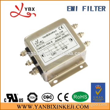Emi Power Line Electromagnetic three phase Filter